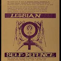 Lesbian Self-Defence