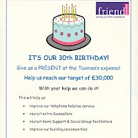 London Friend Reaches 30